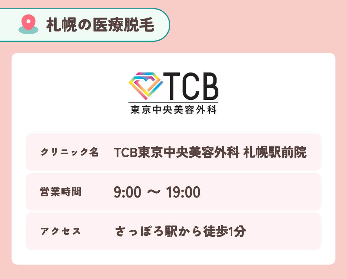 TCB東京中央美容外科札幌駅前院