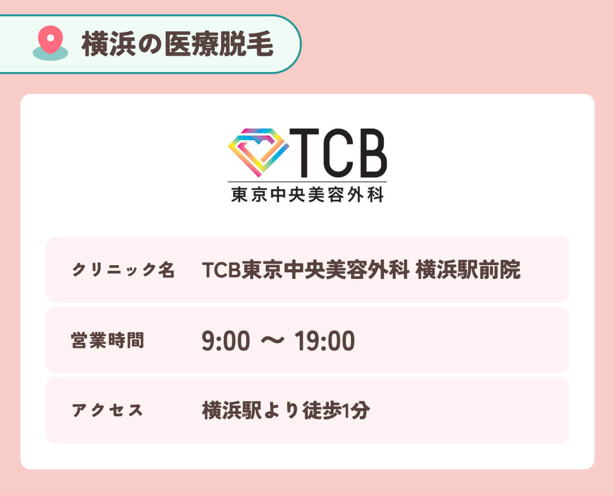 TCB東京中央美容外科 横浜駅前院・横浜院