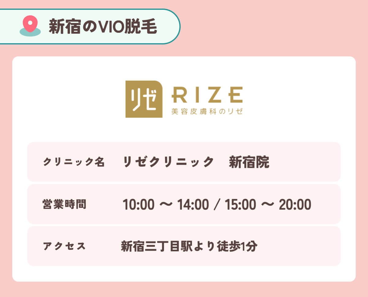 リゼクリニック新宿院