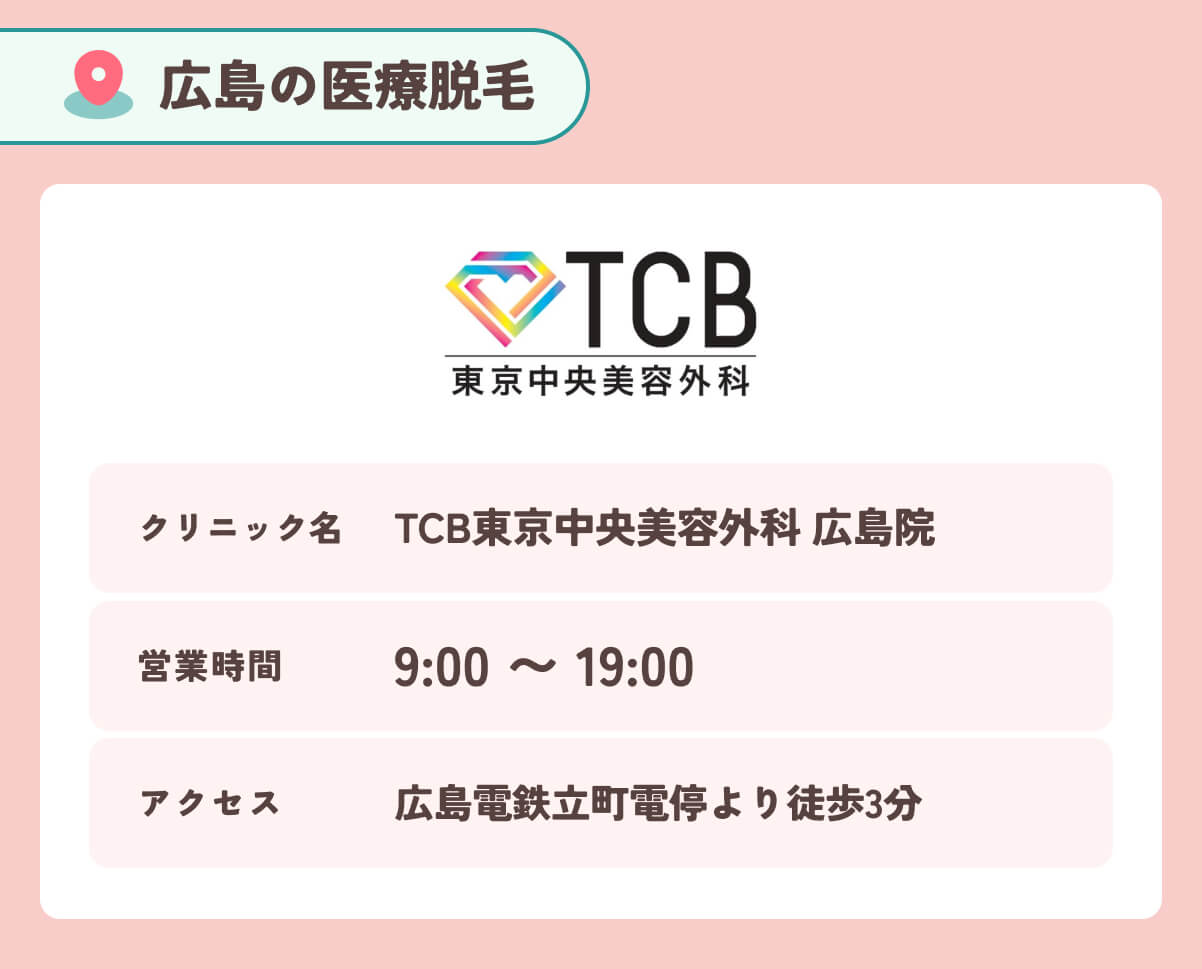 TCB東京中央美容外科広島院